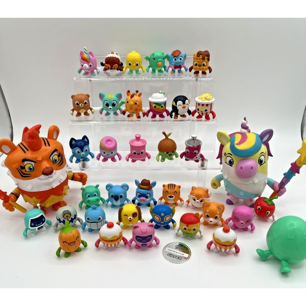 Piñata Smashlings Series 1 Figure Lot Luna Unicorn Mo Tiger 38 Pieces